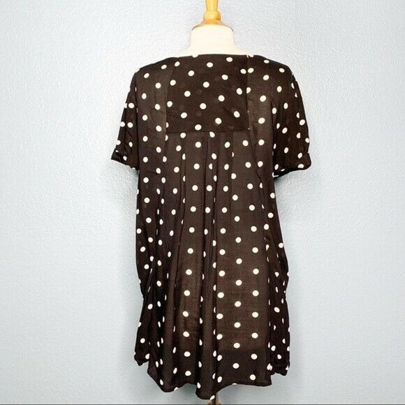 Anthropologie Holding Horses Polka Dot Tunic Sz S - Picture 5 of 6